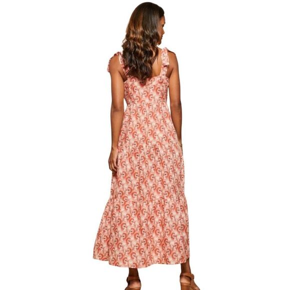 Spartina 449 Baylor Pink House Boho Floral Maxi Dress - Picture 4 of 9